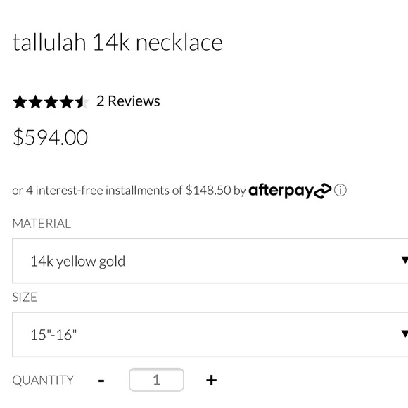 Jennifer Zeuner Tallulah/Evil Eye 14K Necklace - Picture 10 of 12